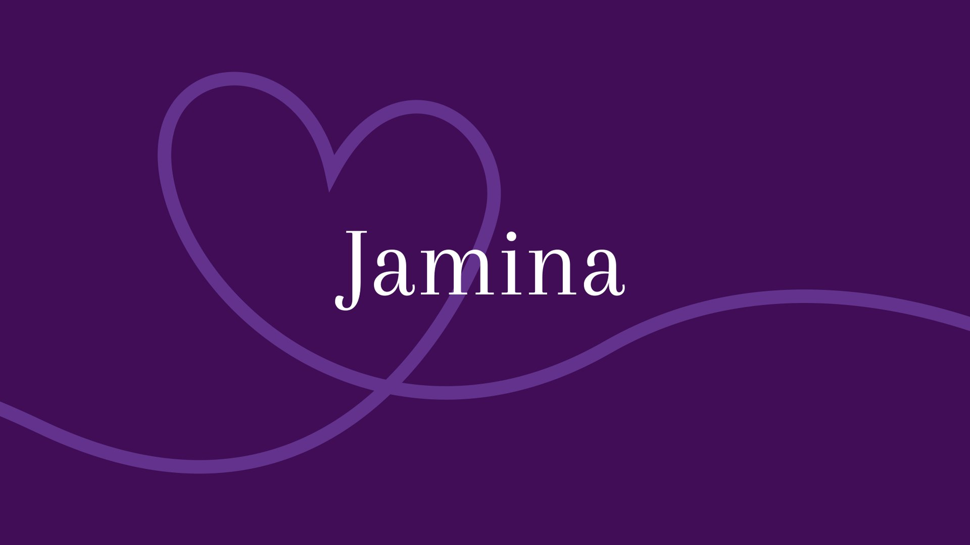 Jamina - Herkunft und Bedeutung des Vornamens