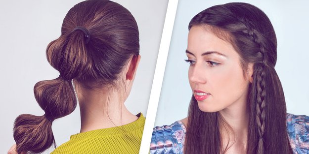 Leichte Frisuren: 5 schnelle Ideen für jeden Anlass