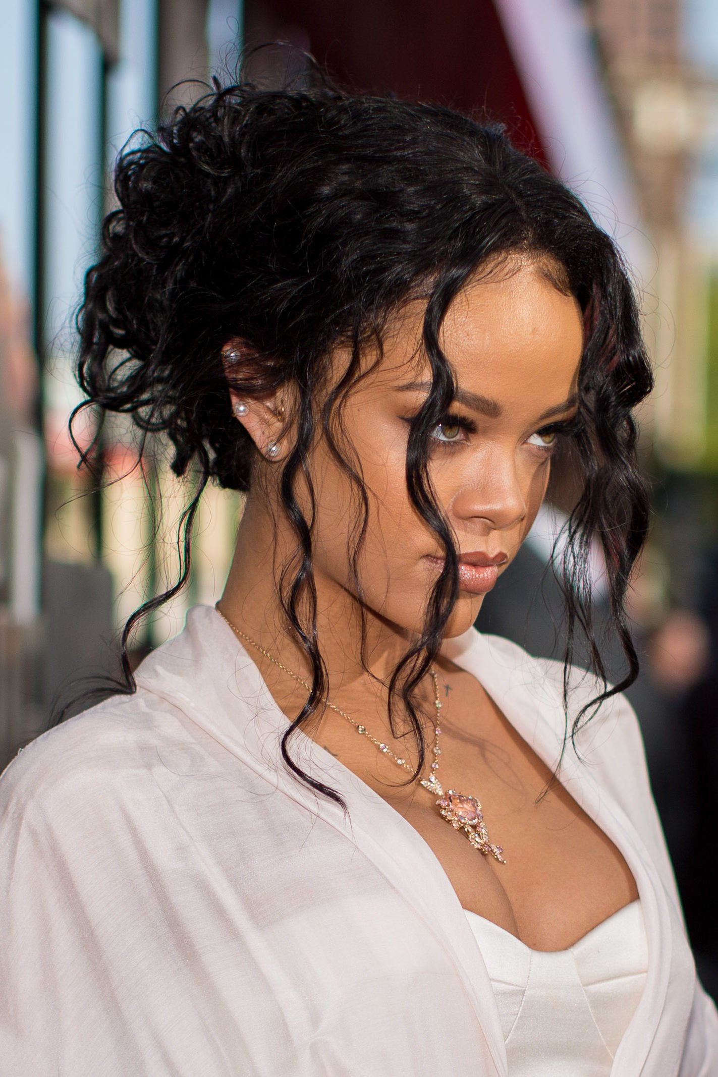 Rihanna Tendril Hair