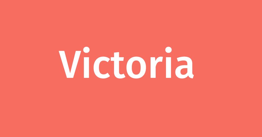 Royale Vornamen Victoria