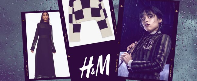 Schwarze Trends bei H&M: Diese Teile würde Wednesday lieben!