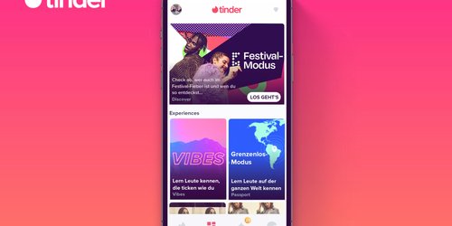 Tinder Festival-Modus: Diese neue Funktion versüßt uns den Sommer!