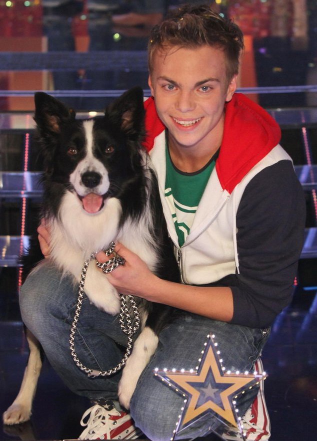 Das Supertalent: Lukas Pratschker und sein Falco Das Supertalent: Lukas Pratschker und sein Falco