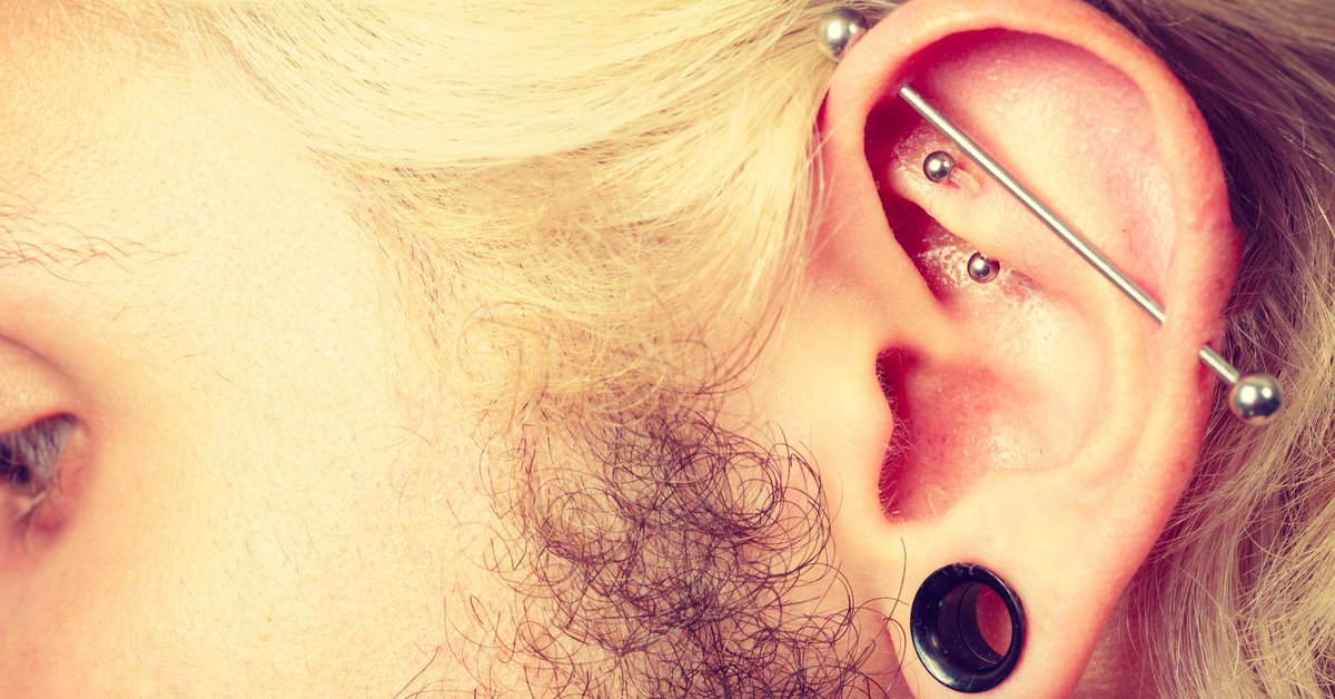 Industrial Piercing Kosten Schmerzen Bilder Desired De