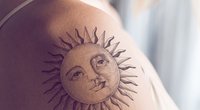 Sonnen-Tattoo: Bedeutung und Motiv-Ideen