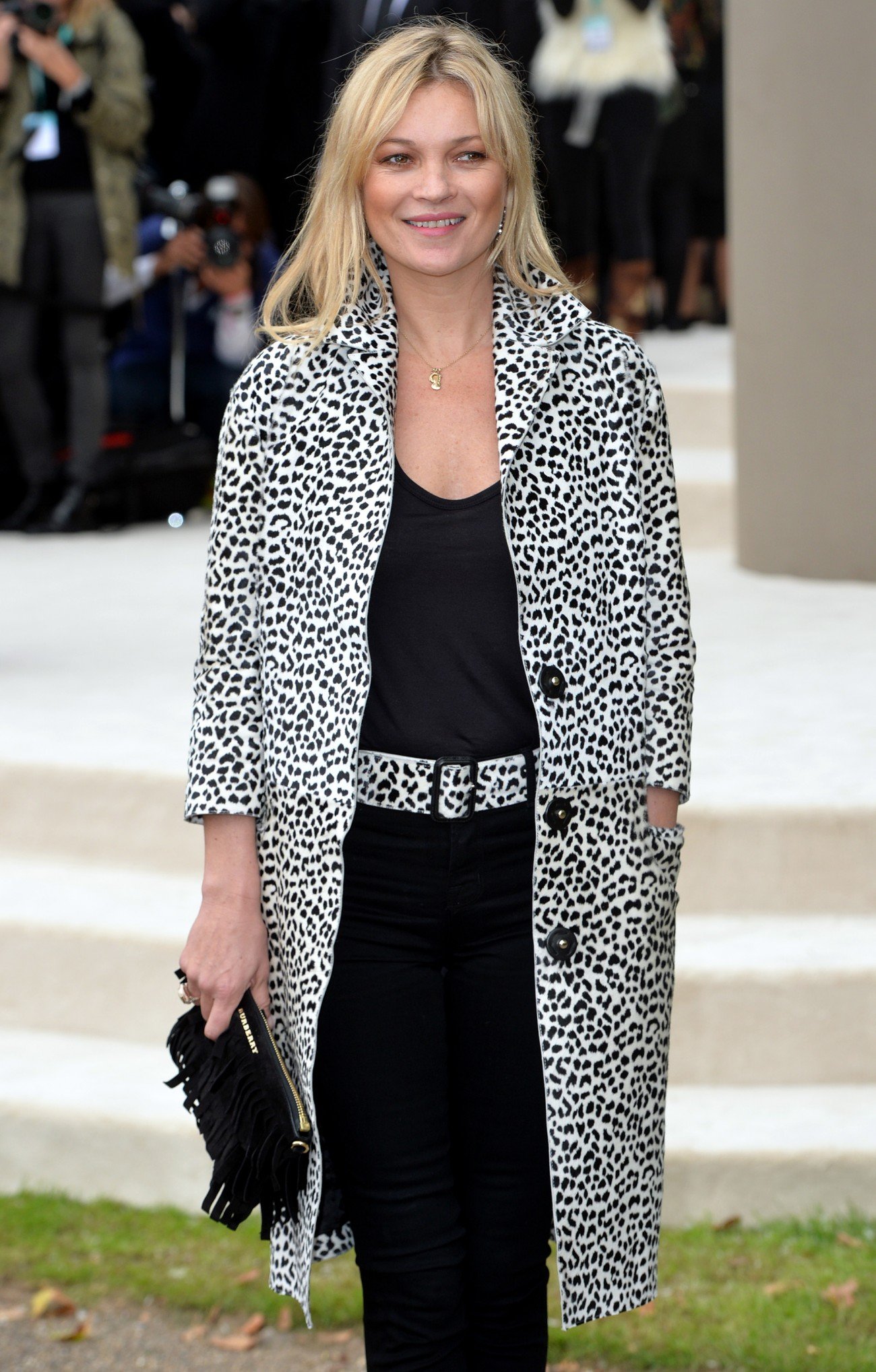 Kate Moss auf der London Fashion Week Kate Moss auf der London Fashion Week