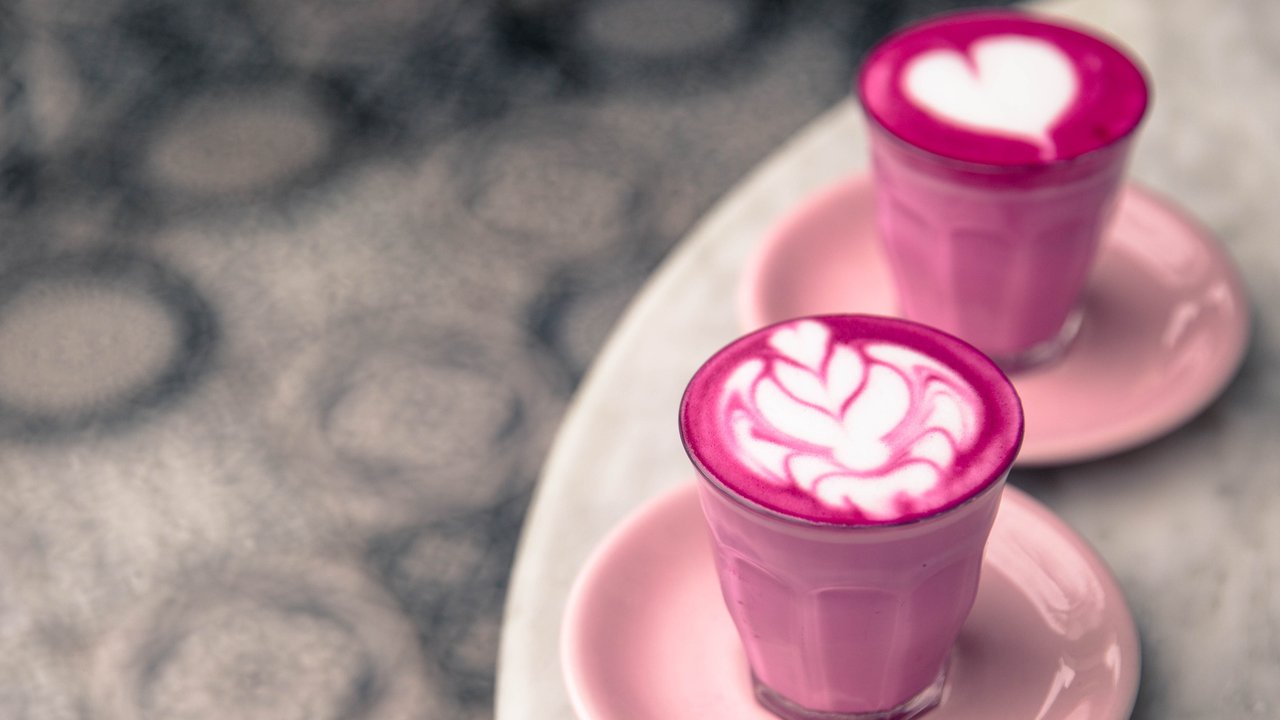 pink latte