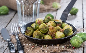 Rosenkohl mit Kokosöl Rosenkohl mit Kokosöl