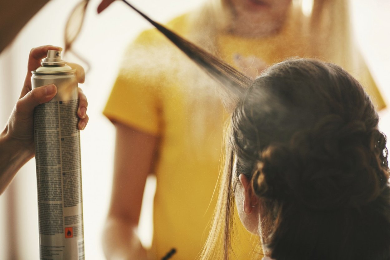 Haarspray Friseur Haarspray Friseur