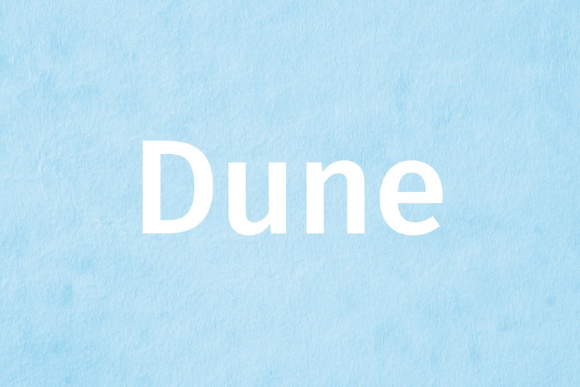 #9 Sommer-Jungenname: Dune