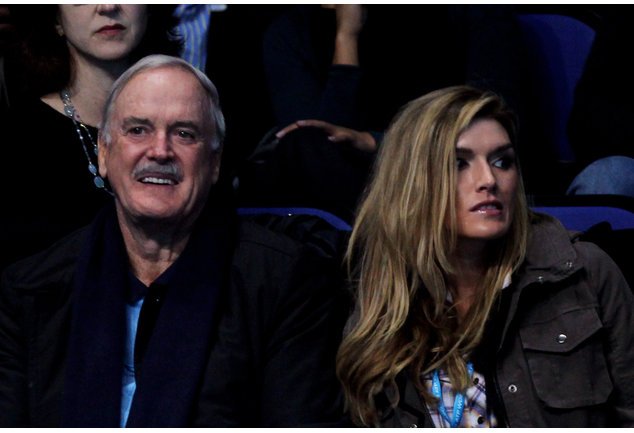 John Cleese und seine Frau Jennifer Jade John Cleese und seine Frau Jennifer Jade