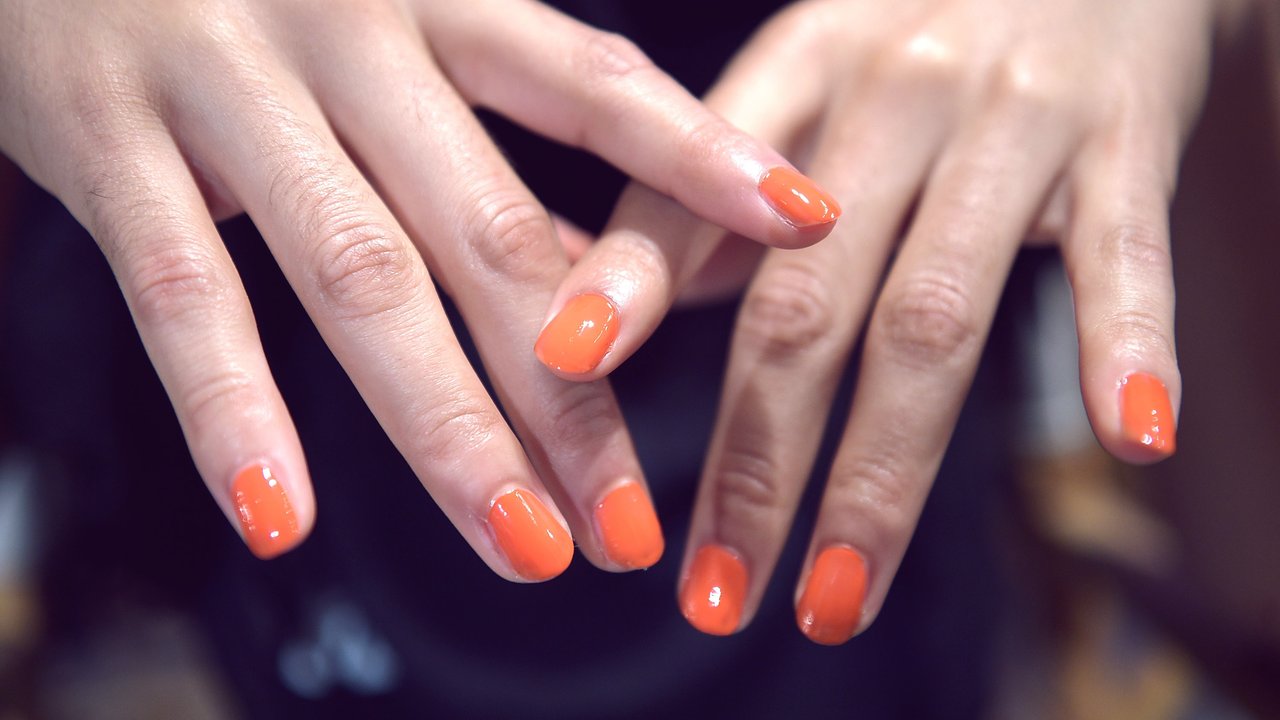 Orange_Nails