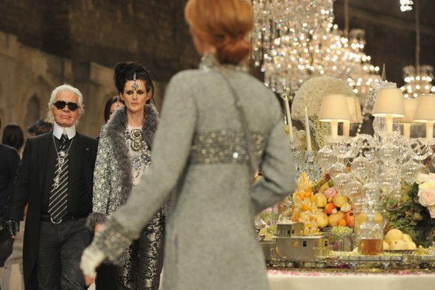 Holte Indien nach Paris: Karl Lagerfeld Holte Indien nach Paris: Karl Lagerfeld