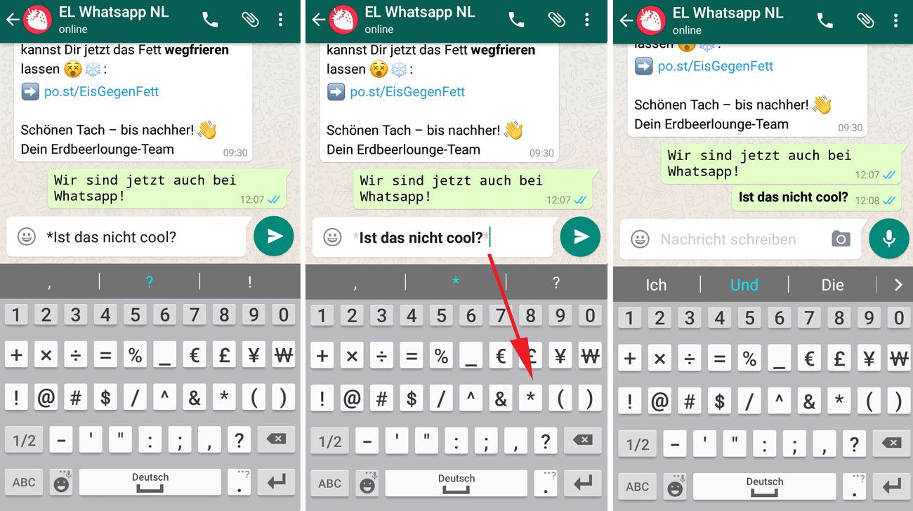 So Kannst Du Bei Whatsapp Die Schriftart Andern Desired De