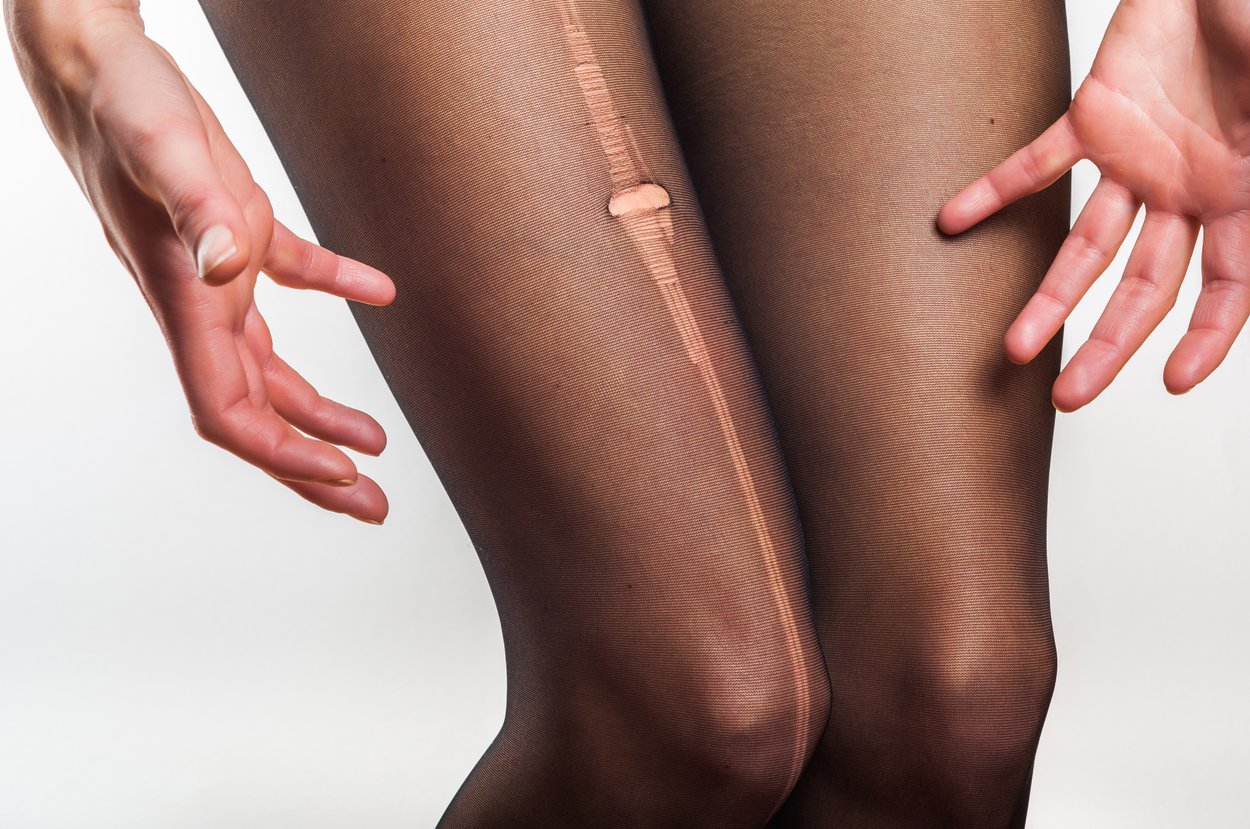 Strumpfhose Laufmasche Strumpfhose Laufmasche
