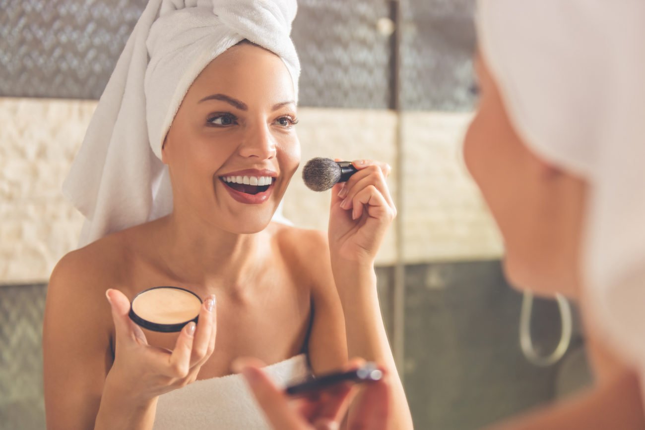 Make-up mit Mineralien Make-up mit Mineralien