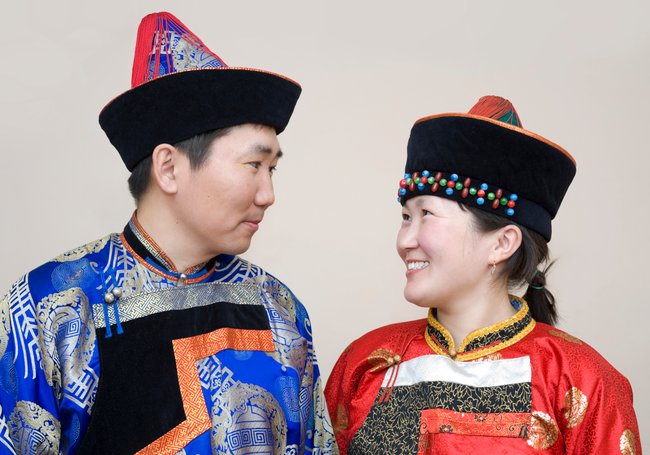 Mongolischer Hochzeitsbrauch