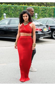 Kim Kardashian und Kanye West bei einer Fashion-Gala Kim Kardashian und Kanye West bei einer Fashion-Gala