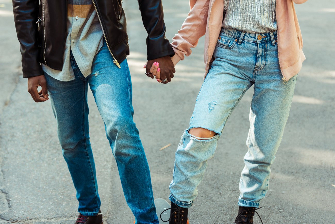 Boyfriend Jeans stehen auch Mädels. Boyfriend Jeans stehen auch Mädels.