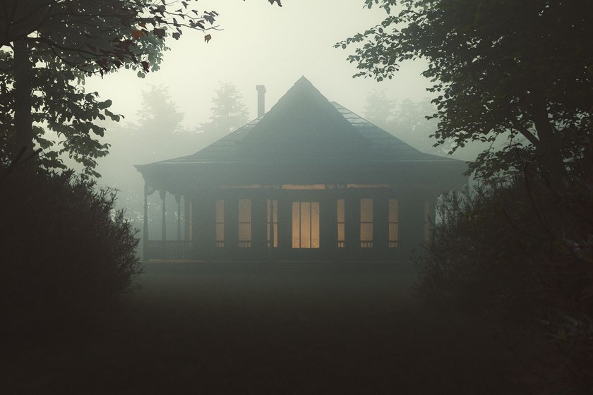 Haus im Nebel