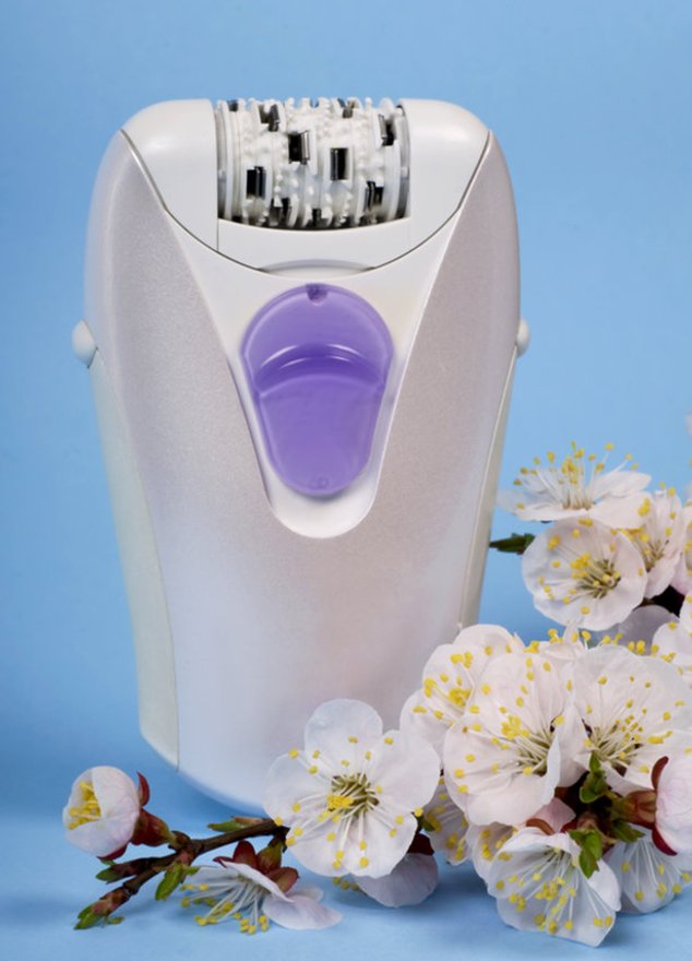 Epilierer und Blumen Epilierer und Blumen