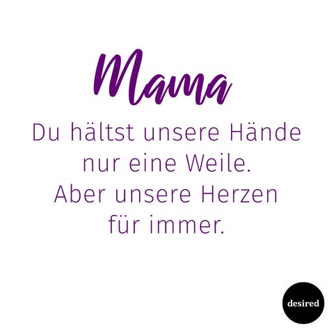 Muttertag Spruche Die Schonsten Ideen Fur Unsere Mama Desired De