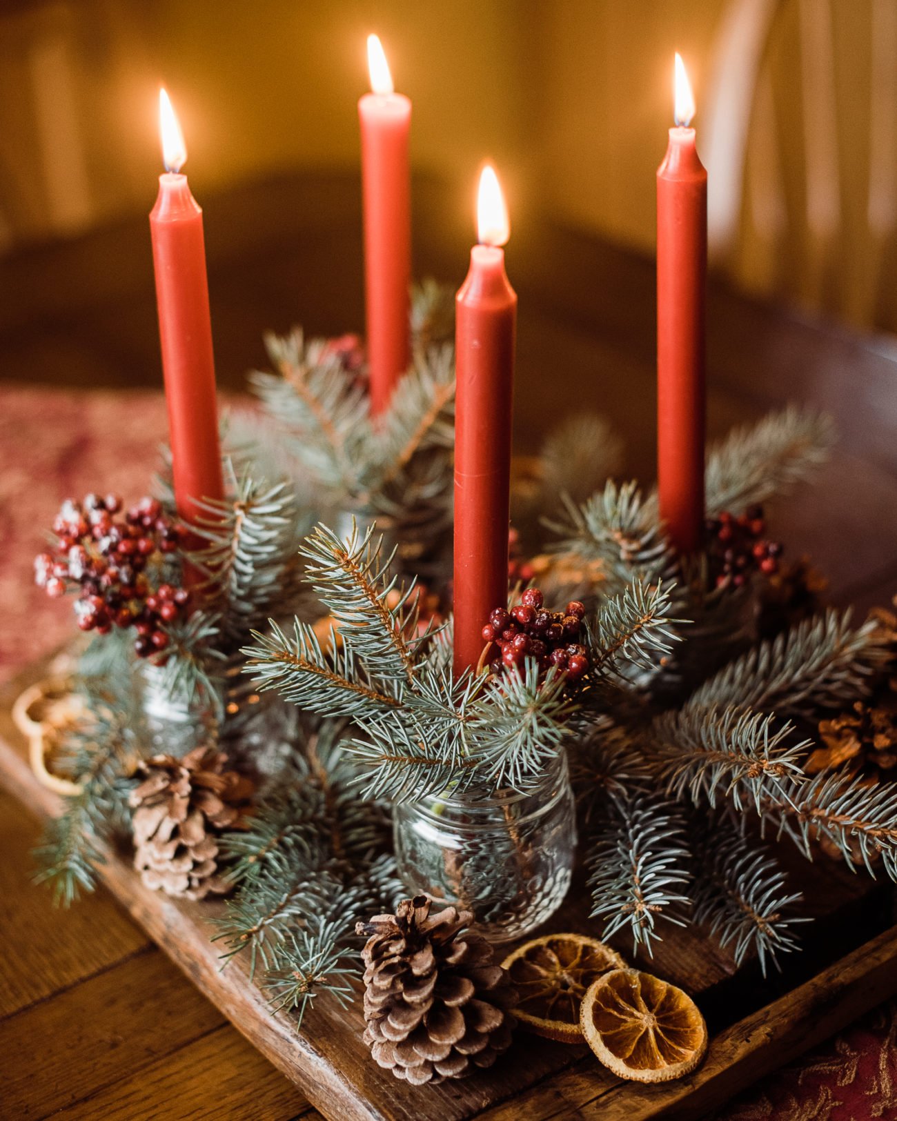 Adventsgesteck Selber Machen