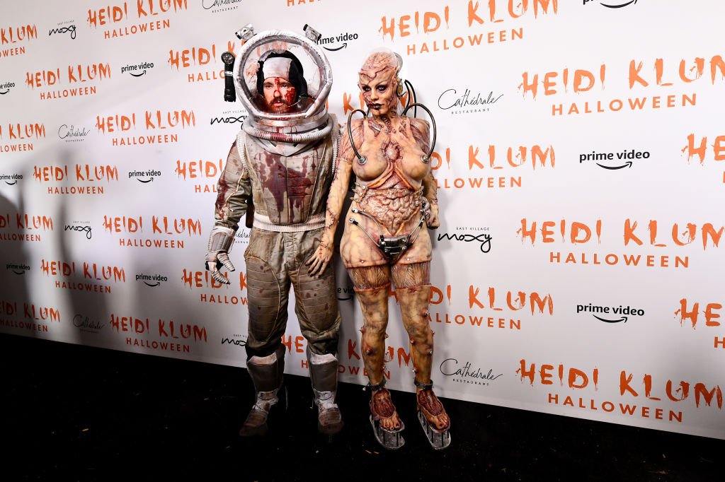 Heidi Klum Halloween Kostüm Tom Kaulitz