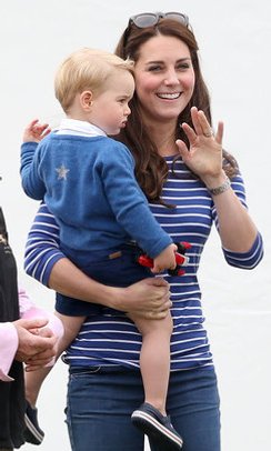 Kate Middleton mit ihrem Sohn Kate Middleton mit ihrem Sohn