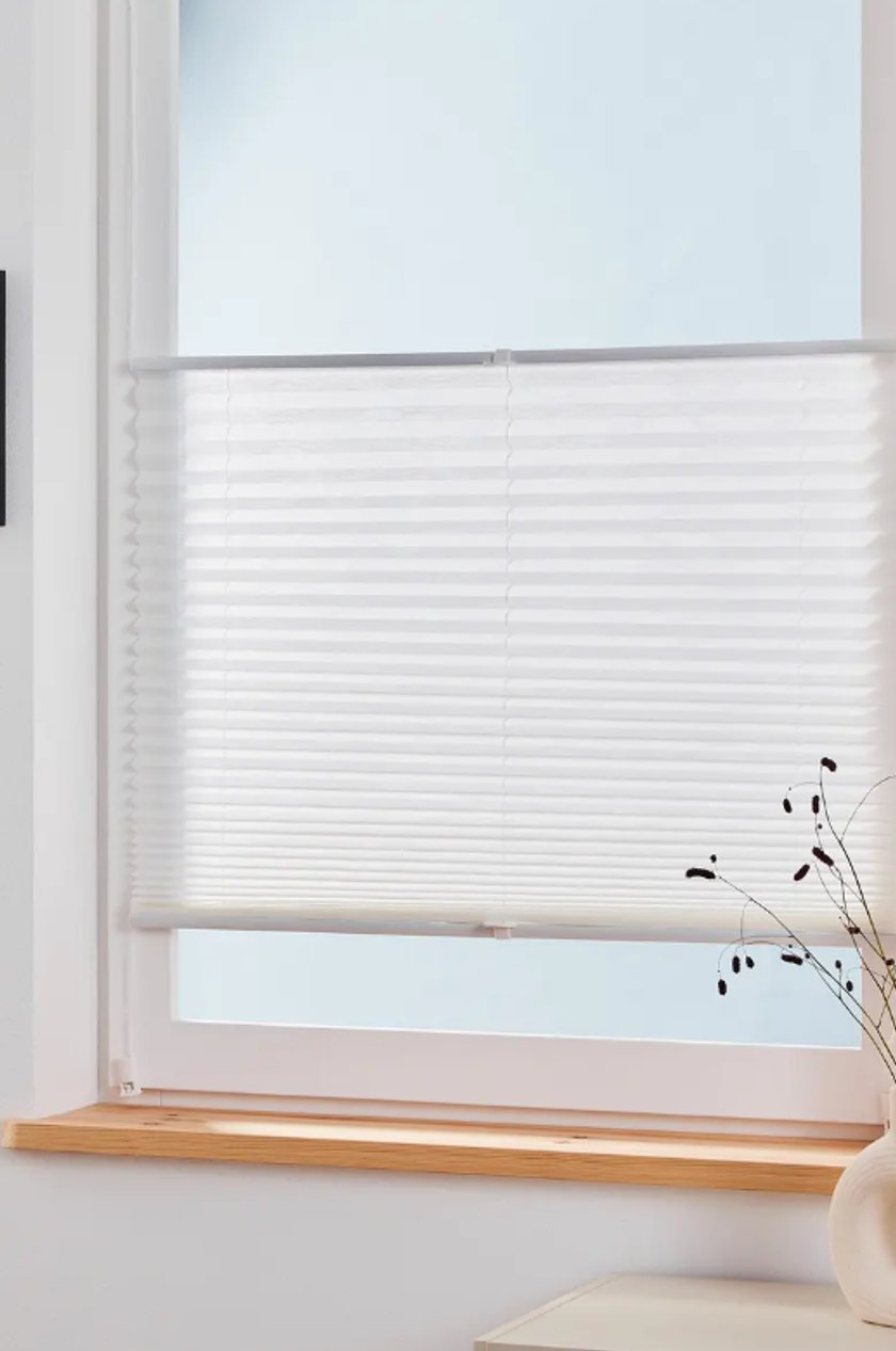 Plissee&#x20;mit&#x20;Jacquardmusterung